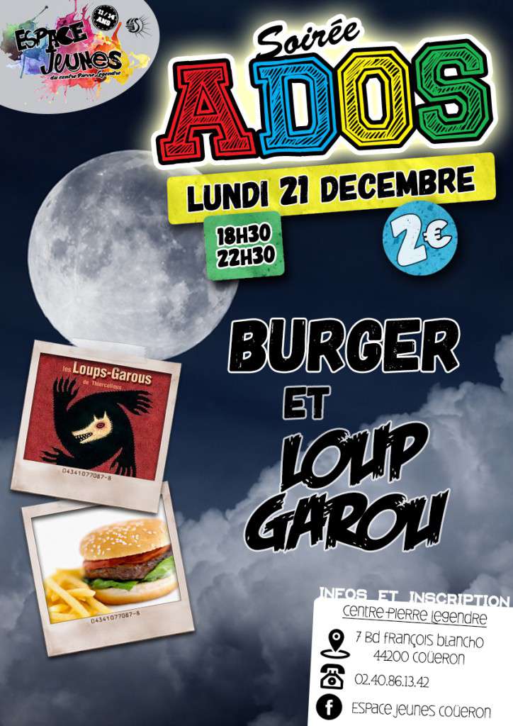 Soirees ados loup garou